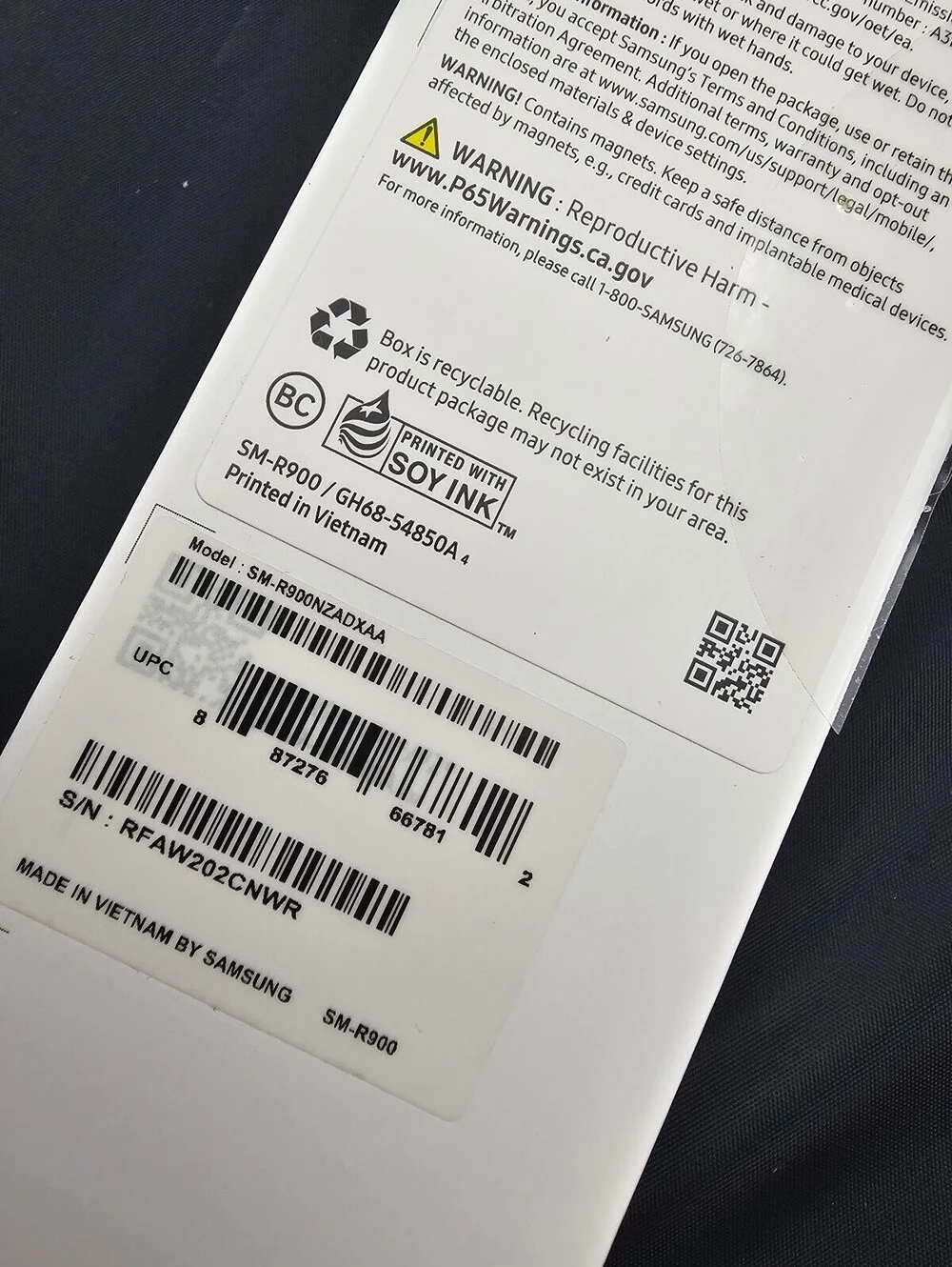 Samsung Galaxy Watch5 40mm Bluetooth Smartwatch with Black Leather Band